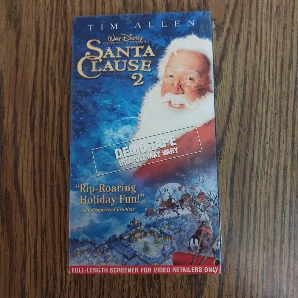Santa Claus 2 Demo Screener VHS Tape 2003 New Sealed